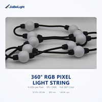 Lumière ponctuelle LED à pixels RGB RGBW, diamètre adressable 35 mm 50 mm, IP67, UCS1903 UCS2904, lampe globe LED pour décoration extérieure