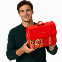 Personnalisation de boîtes-cadeaux pour snacks, personnalisation de boîtes d'emballage alimentaire écologiques, design haut de gamme, vente en gros de boîtes vides