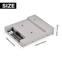 Emulador de Unidad de Disquete GOTEK SFR1M44-FU-DL de 3.5 Pulgadas y 1.44 MB para Máquinas de Bordar