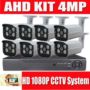 ระบบบันทึกกล้องวงจรปิดรักษาความปลอดภัย4CH 4MP AHD DVR พร้อมฮาร์ดไดรฟ์500GB ชุดตรวจการณ์ HD แบบ Full HD สำหรับบ้านร้านค้าสำนักงาน - Product Image 5
