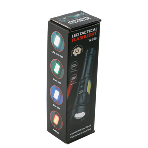 Linterna Recargable de Emergencia para Camping con Zoom Telescópico, Luz Láser Blanca Portátil de Doble Fuente y Alta Potencia para Exteriores - Product Image 6