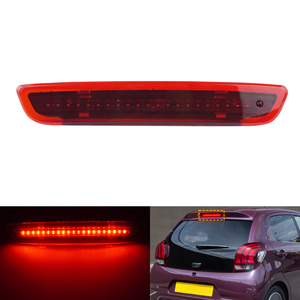 Nouvelle voiture arrière LED troisième feu stop haut montage feu stop pour 2014-2021 pour Toyota Aygo Peugeot 108 citroën <span class=keywords><strong>C1</strong></span> - Product Image 1