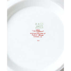 Plat à légumes en porcelaine française 8 pouces, assiette en céramique peinte à la main, motif oiseaux de paradis personnalisable pour usage domestique et hôtelier - Product Image 4