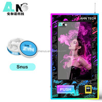 Distributeur automatique de snus ZYN intelligent USA à 10/15 compartiments avec vérification d'âge, écran tactile 32 pouces, mural, fournisseur VMC