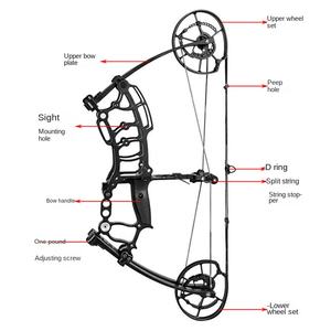 Les fabricants de matériel de tir à l'<span class=keywords><strong>arc</strong></span> peuvent tirer en gros <span class=keywords><strong>arc</strong></span> de <span class=keywords><strong>poulie</strong></span> composite à billes d'<span class=keywords><strong>acier</strong></span> - Product Image 5
