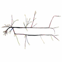 Câble de raccordement personnalisé OEM pour lave-vaisselle, connecteurs, vanne d'admission/décharge, électroménager, PVC IP67 300V