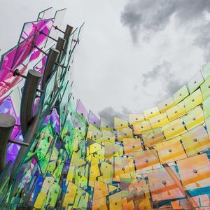 Vidro Dicróico Temperado Decorativo 6mm 8mm Cor deslumbrante - Product Image 6