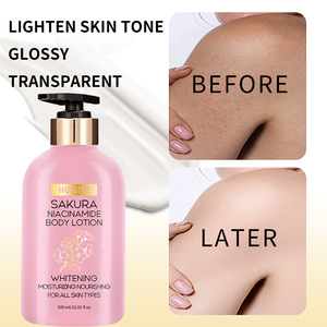 Lotion Corporelle Fleur de Cerisier 500 ml avec Logo Personnalisé, Parfum Longue Durée, Hydratante et Éclaircissante pour les Soins de la Peau - Product Image 6