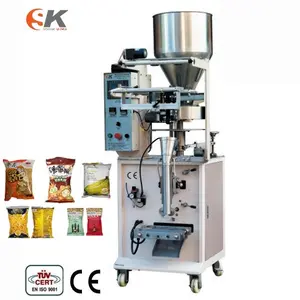 Automatic Snacks Granule Salt Sugar Spices Snus Powder Filling Cookies Bean Bag Packaging Low Cost Pouch Packing Machine