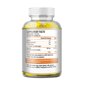 Gommose Naturali Senza OGM con Vitamina E per Uomini e Donne, Supporto Immunitario - Product Image 3
