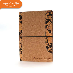 Taccuino da Viaggio A5 in Sughero con Logo Personalizzato, Eco-Friendly con Porta Penna Laterale per Viaggi, Affari, Souvenir e Cancelleria - Product Image 5