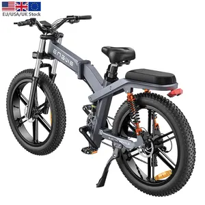 Strong Power Engwe X26 26 Inch Folding Electric Fat Tire Mountain Off Road Bike 1000W 29.2Ah Electrical Bicycle Eu Warehouse