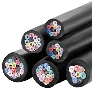 Câble de commande blindé en cuivre ignifuge, conducteur en cuivre isolé et gainé de PVC, avec <span class=keywords><strong>gaine</strong></span> tressée - Product Image 3