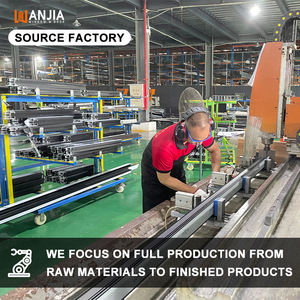 NFRC AS2047 Portes coulissantes extérieures en verre trempé et aluminium à <span class=keywords><strong>double</strong></span> <span class=keywords><strong>vitrage</strong></span> à 4 panneaux pour balcon et patio - Product Image 6