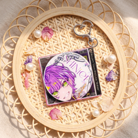 Nouveau Porte-clés Professionnel Personnalisé en Acrylique Rotatif, Thème Anime, Impression Numérique, Durable, Le Plus Populaire, Personnalisable pour la Musique, Vente en Gros