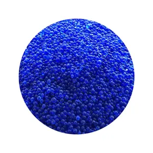 Высококачественные Меняющие цвет силиконовые частицы синий индикатор размер 2-5 мм подходит для электроники