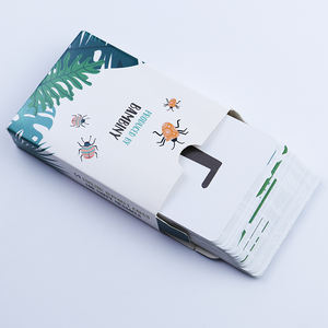 Пользовательские Оптовые чувственные фонарики, эмоции, флэш-карты для малышей, Обучающие флэш-карты для обучения, печать детских памяти - Product Image 6