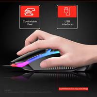 Ensemble clavier et souris de jeu RGB personnalisé en usine, MilangT6, nouveau clavier et souris avec langues personnalisées, Teclado Klavye