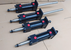 צילינדר הידראולי כפול מוטות קל משקל, צילינדר בוכנה כפול פעולה, משמש למיסבי מנוע ליבה של מכונות חקלאיות - Product Image 2