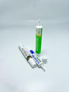 Service OEM Emballage de tube de crème pour les yeux en PE avec bouchon massant 25 ml Utilisation cosmétique Impression offset brillante pour les soins de la peau sous les yeux - Product Image 5