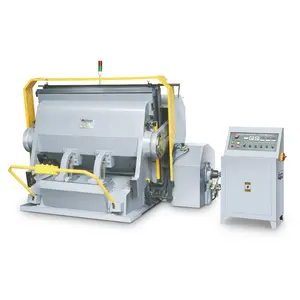 Prensa semiautomática para papelão e papel ondulado, máquina de vinco e corte para embalagem de folhas ocas PP