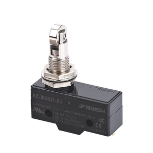 Switch XZ-15GQ B 15A 3 Pin Micro Limit Switch Panel Mount Roller
