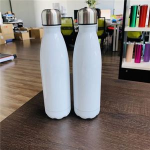 <b>Insulated</b> 304 Double Walled 17Oz 500Ml Cola Shape Stainless Steel Water Bottle - Product Image 3