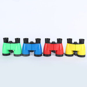 Colorful 4x46 Binoculars For Kids Outdoor Nature Exploration Toy Telescope ABS Material 115x50x105mm Age 5-7 Years - Product Image 1