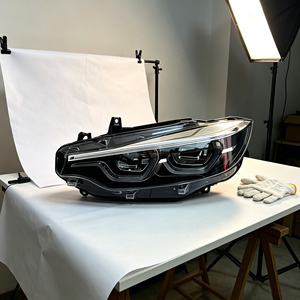 Conjunto de Faros Delanteros LED Estilo LCI Angel Eyes, Actualización Impermeable de 6000K de Brillo, para Serie 3 F30 F35 - Product Image 1