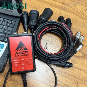 Herramienta de Diagnóstico Electrónico OEM con Interfaz CANUSB EDT para AGCO 2024, Escáner de Diagnóstico Agrícola para Trabajo Pesado - Product Image 1