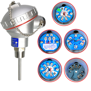 Wzp230 PT100 RTD cảm biến nhiệt độ cảm biến pt1000 1/2 'npt chủ đề cặp nhiệt điện thăm dò-200- 420 độ một lớp máy phát 4-20mA - Product Image 5