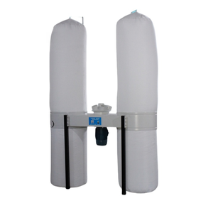 High Power Vertical Double Barrel Bag Vacuum Cleaner Dedicated to Woodworking <b>Engraving</b> <b>Machines</b> and Push Table Saws Woodworking - Product Image 3