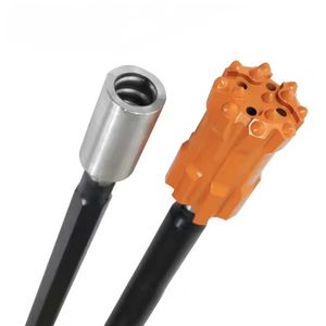 Punta da perforazione T38 Top Hammer Retrac Bit a cupola + balistica 64/70/76/89mm con parte centrale a caduta, in carburo di tungsteno di alta qualità per perforazione pozzi - Product Image 1