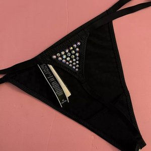 Culottes Sexy Personnalisées pour Femme avec Strass Scintillants, Vente en Gros - Product Image 3