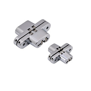Zinc Alloy Concealed Hinge B-R45 B-R70 Flush Mount Furniture Hinge Industrial Design Durable - Product Image 4