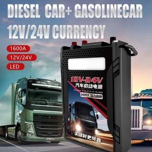 Démarreur de saut de camion de voiture multifonction 598000mah 12v 24v outils d'urgence de banque d'alimentation intelligente s'appliquent au moteur 6.0L - Product Image 5