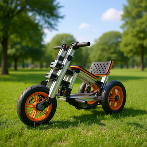 Kart électrique innovant avec 20 méthodes d'assemblage, conception modulaire, matériau haute résistance pour les sports de plein air, utilisation parent-enfant - Product Image 2