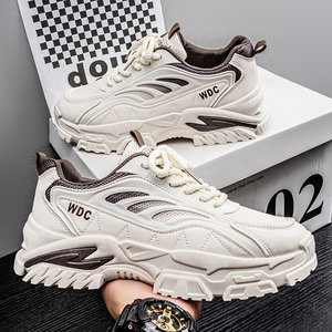 Prix de gros : Baskets robustes pour hommes, nouvelle collection, polyvalentes, décontractées, de course et de sport, avec semelle rehaussante - Product Image 4