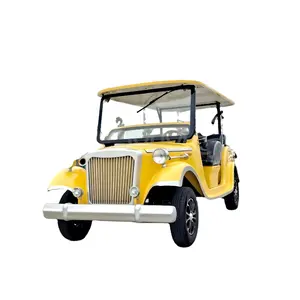 Tong Cai Classic Car for Private Estate Reception 4 Wheel Electric Classic Vintage Car Golf Cart Club Car for Sale