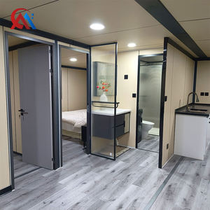 <span class=keywords><strong>Maison</strong></span> préfabriquée en acier de 40 pieds avec 3 <span class=keywords><strong>chambres</strong></span>, <span class=keywords><strong>maison</strong></span> modulaire de luxe extensible avec cuisine et salon - Product Image 6