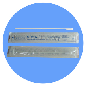 개별 파우치 의료 일회용 나일론 섬유 샘플링 Buccal 구강 Dna 저장 목 면봉 - Product Image 2