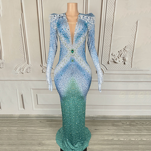 Elegant Wedding Gown Dress - Luxury Dinner Gowns 2025