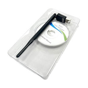 Adaptador WiFi Externo Inalámbrico <span class=keywords><strong>ALFA</strong></span> de Alta Calidad, <span class=keywords><strong>USB</strong></span> 2.0, 2.4GHz, 300Mbps, CE, Tarjeta de Red LAN, Controlador WiFi Realtek, para Uso en Servidores - Product Image 2