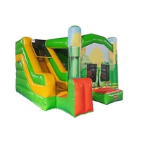 Glissière gonflable de combo de maison de jeu de rebond 4 n1 à vendre