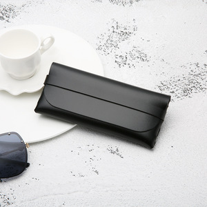 Funda de cuero hecha <span class=keywords><strong>a</strong></span> <span class=keywords><strong>mano</strong></span> para gafas, gafas de sol estuche portátil duradero para, de PVC - Product Image 6