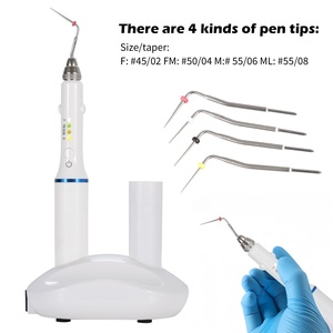 Penna per Otturazione Dentale in Guttaperca con Riscaldamento in 2 Secondi, Doppia Ricarica e 4 Punte Endodontiche, Strumento Odontoiatrico - Product Image 3