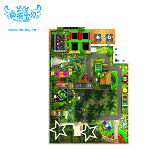 NNbaby-juegos de parque de temática de jungla <span class=keywords><strong>para</strong></span> niños, equipo de entretenimiento <span class=keywords><strong>para</strong></span> niños pequeños, juego <span class=keywords><strong>casero</strong></span> con toboganes de plástico - Product Image 3