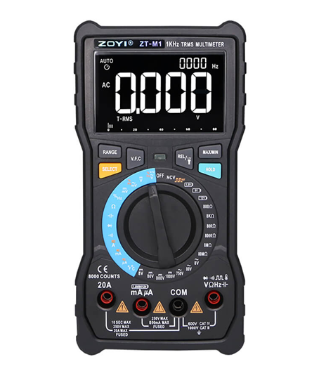 ZOTEK ZOYI ZT-M1 Digital Multimeter Auto-smart Double Modes Big Size