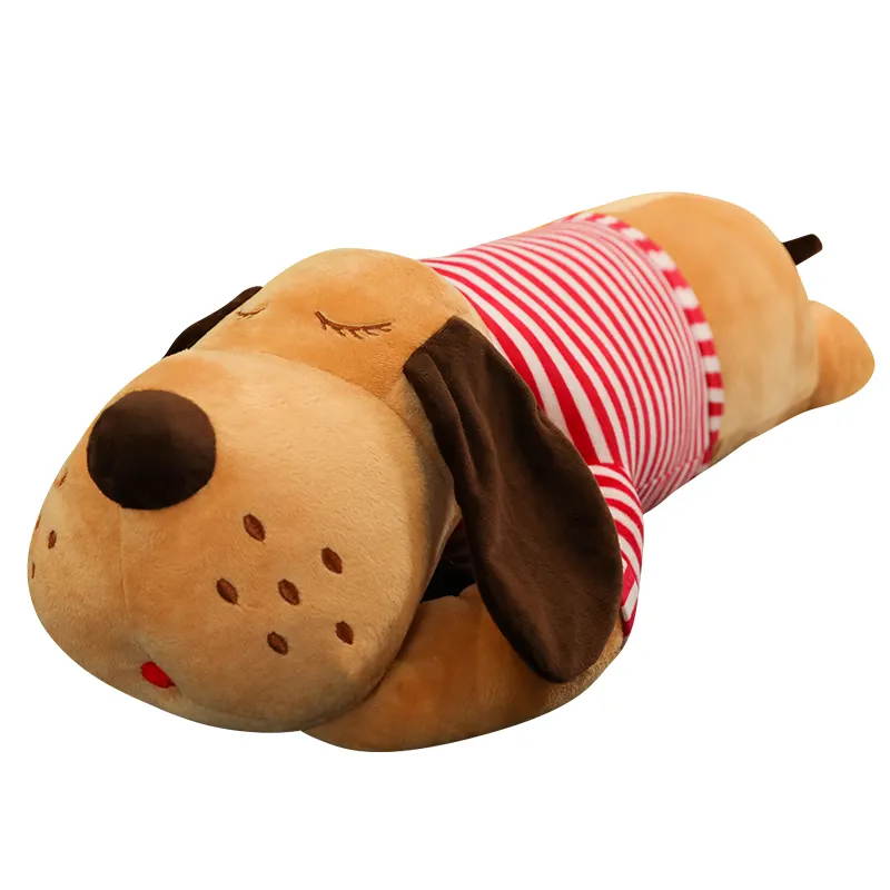 Muñeco de felpa suave con relleno de 70 o 90cm, perro gigante, almohada, muñecas creativas