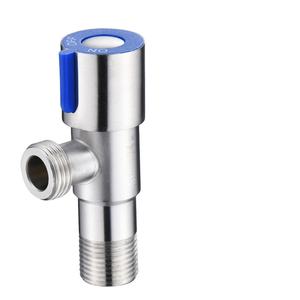 Válvula angular manual de latón de 1/2 pulgada para agua fría y caliente, válvula triangular para calentador de agua doméstico con característica antideflagrante para inodoro - Product Image 4